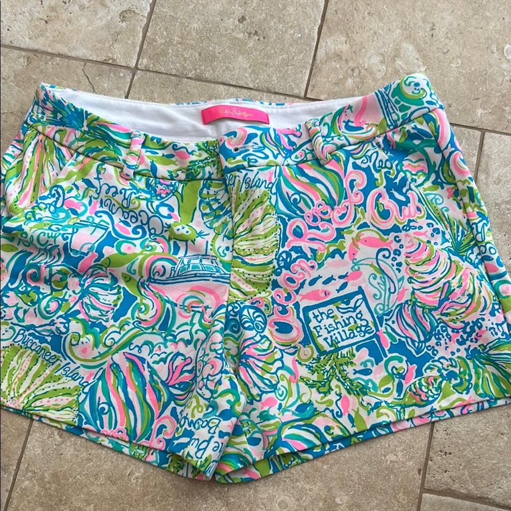 Lilly Pulitzer Multicolor Printed Women Shorts